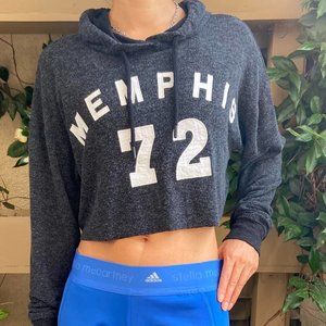 Memphis Cropped Hoodie